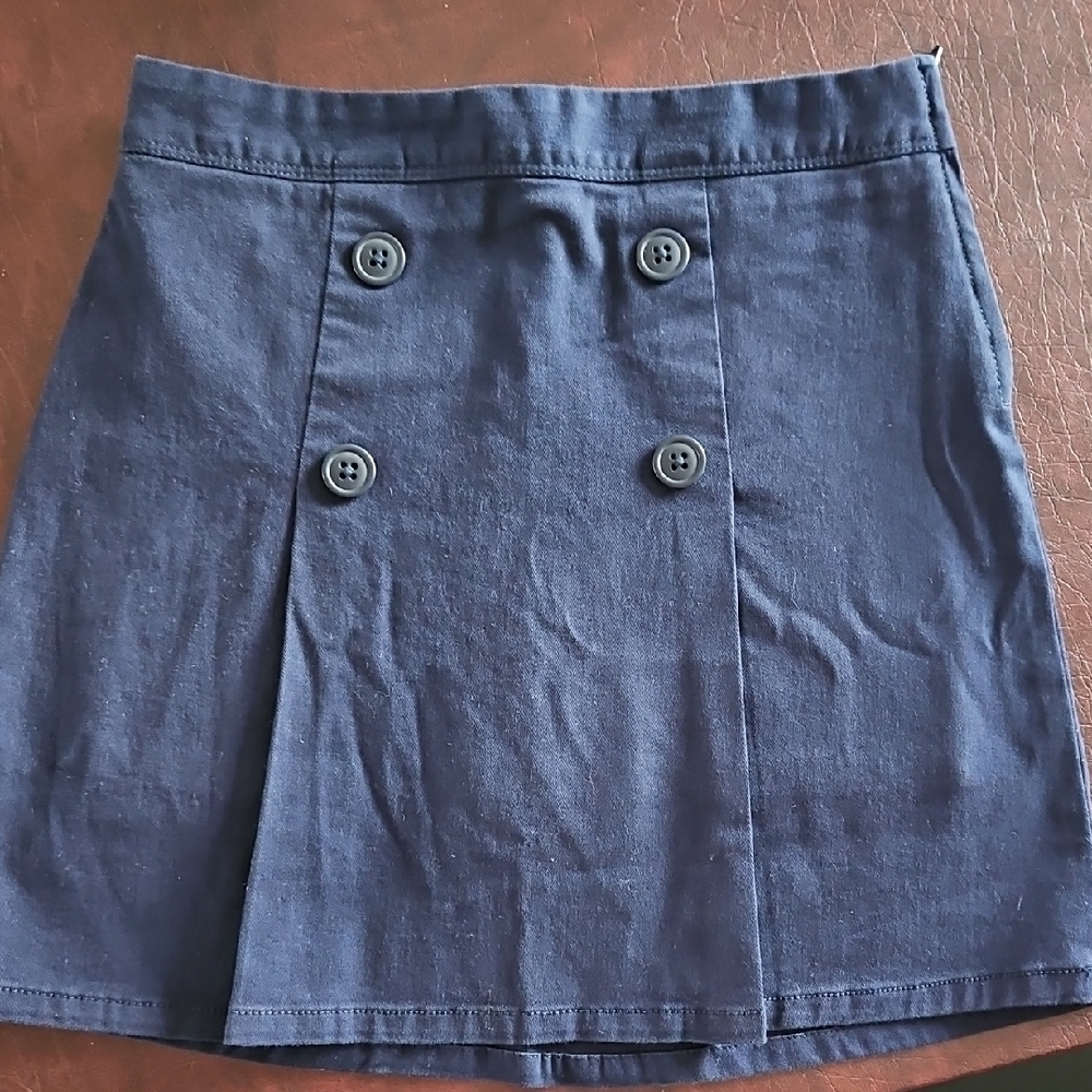Childrens Place Girls Navy Blue Skort Casual/Uniform Sz 8 NWOT